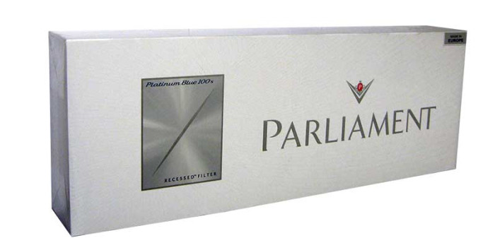 Parliament Platinum Blue 100`S (Duty free Japan)