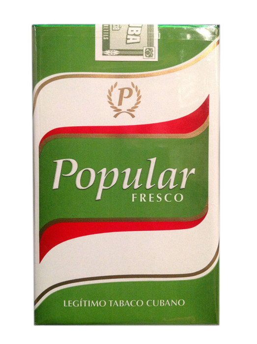 Кубинские сигареты Popular Fresco