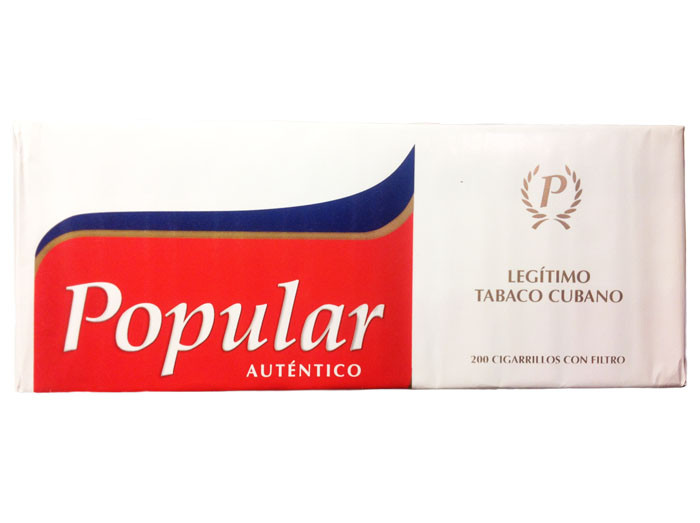 Кубинские сигареты Popular Autentico Soft